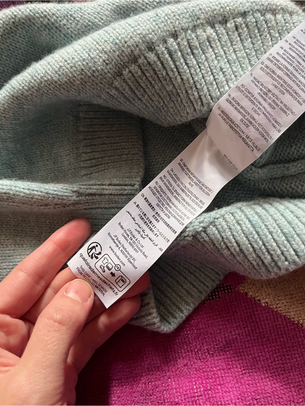3-4Y Mini Boden Millie Macintosh Eleanor Fair Isle Sweater - Picture 7 of 13